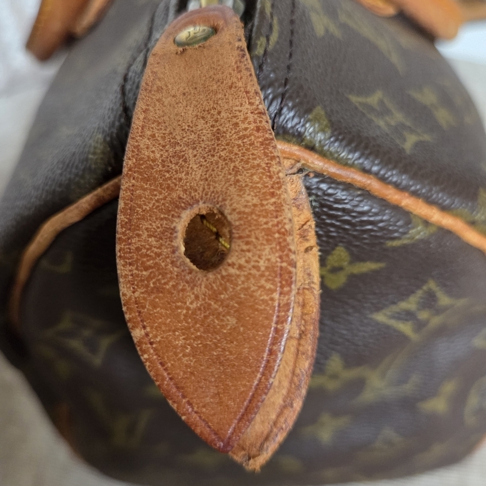 Louis Vuitton Keepall Bandouliere 45 Monogram Canvas Duffel Bag Authentic - Picture 7 of 14